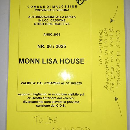Monnalisa House Leilighet Malcesine Eksteriør bilde